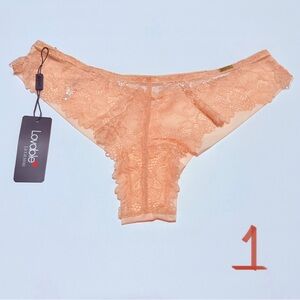 Lace Panty - Soft Peach